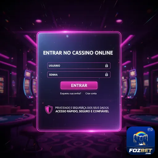 Ilustração de Diversão com Slots e Jogos Variados